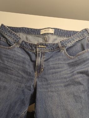 Hollister Women's Medium Blue Straight Leg Jeans